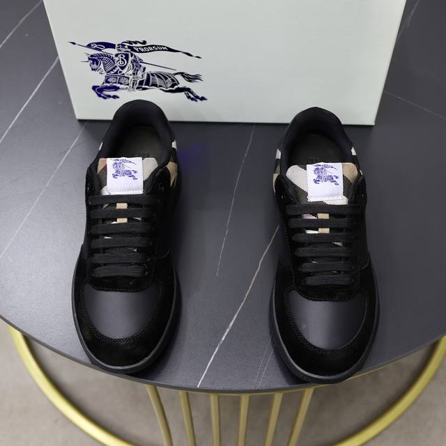 Factory Price: Top-quality original Burberry 2025Ss men's classic low-top sneake