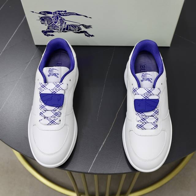 Factory Price: Top-quality original Burberry SS men's classic low-top sneakers,