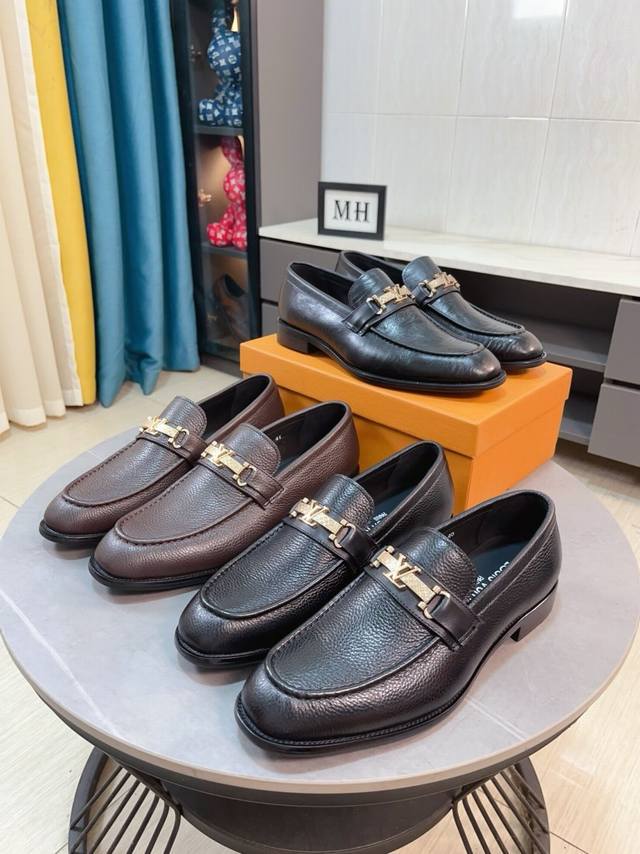 Factory Price P Louis Vuitton New Split-Skin Pigskin Shoes - The hottest classic