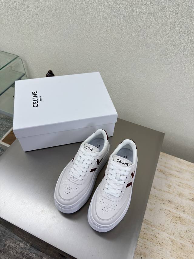 New Element Thick Sole Celine 25Ss Early Autumn Sports Shoes Premium Style Arc d