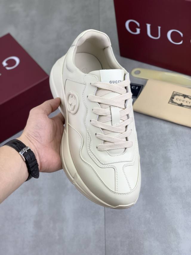 Factory direct price, genuine Gucci couple style high-quality Gucci chunky sneak