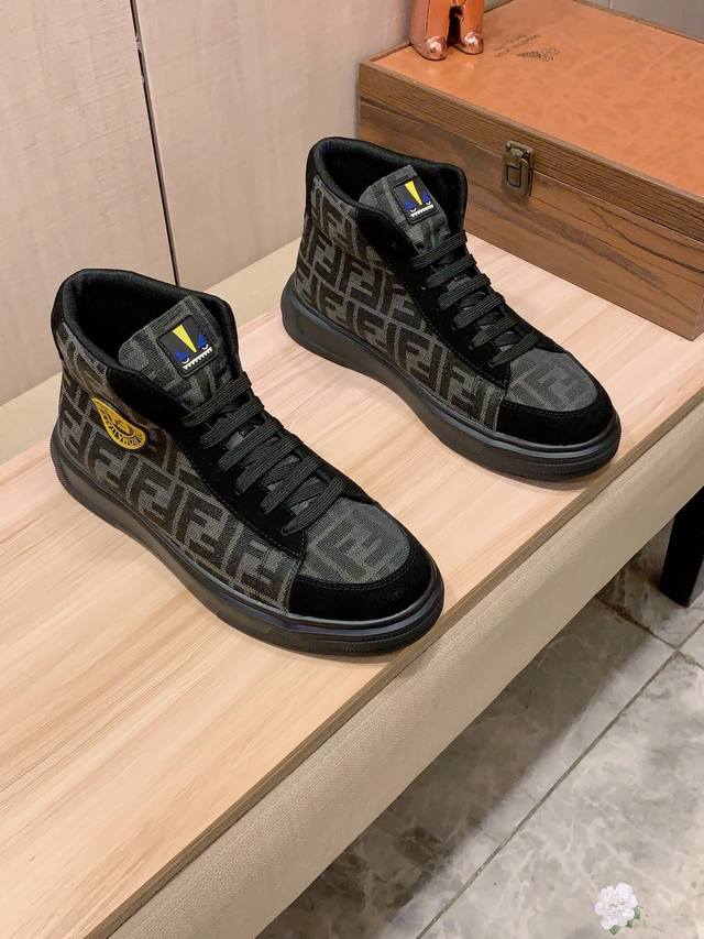 High-top New Arrival: Factory Price Fendi* Latest Hot-Selling Casual Shoes, Top