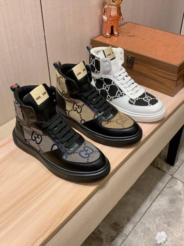 New Arrival: Factory direct Gucci* latest hot-selling casual shoes, top-tier lux