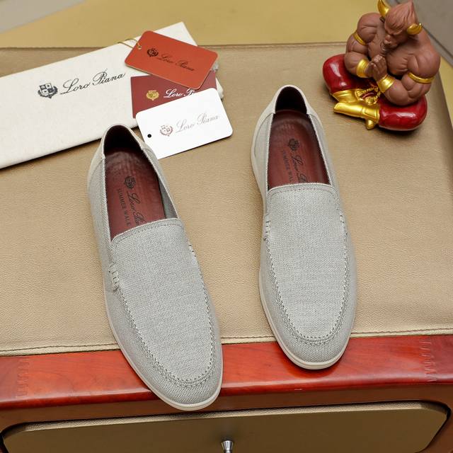 Factory direct price Loro Piana moccasins are made from Wish wool. The upper is