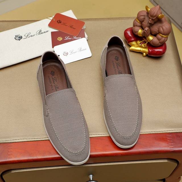 Factory direct price Loro Piana moccasins are made from Wish wool. The upper is