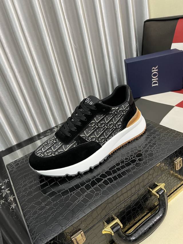 Factory Price: [Dior] New Casual Shoes. Exclusive custom-made mold, Italian impo