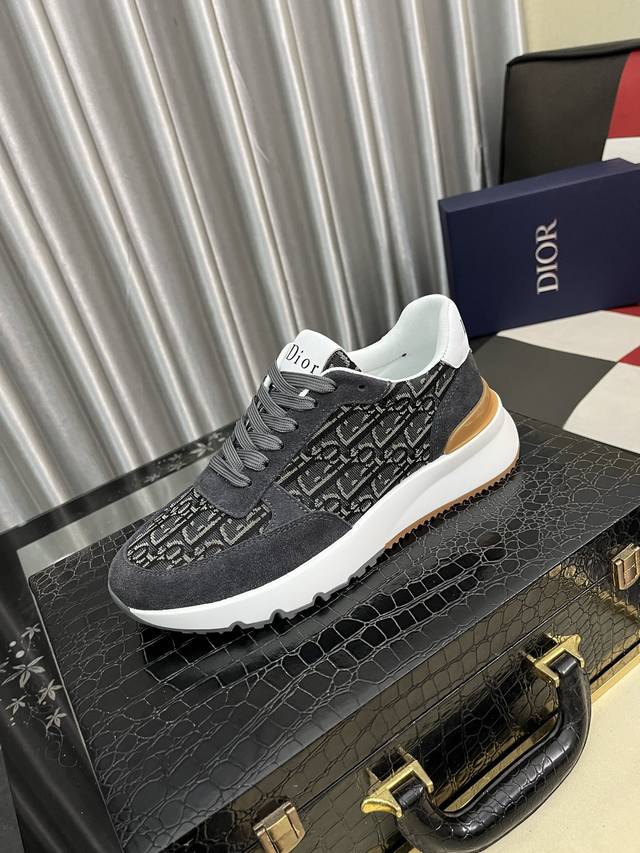 Factory Price: [Dior] New Casual Shoes. Exclusive custom-made mold, Italian impo