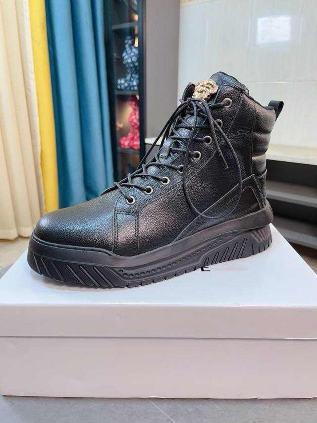 Factory Price P Versace, available with leather lining and fur lining. The lates