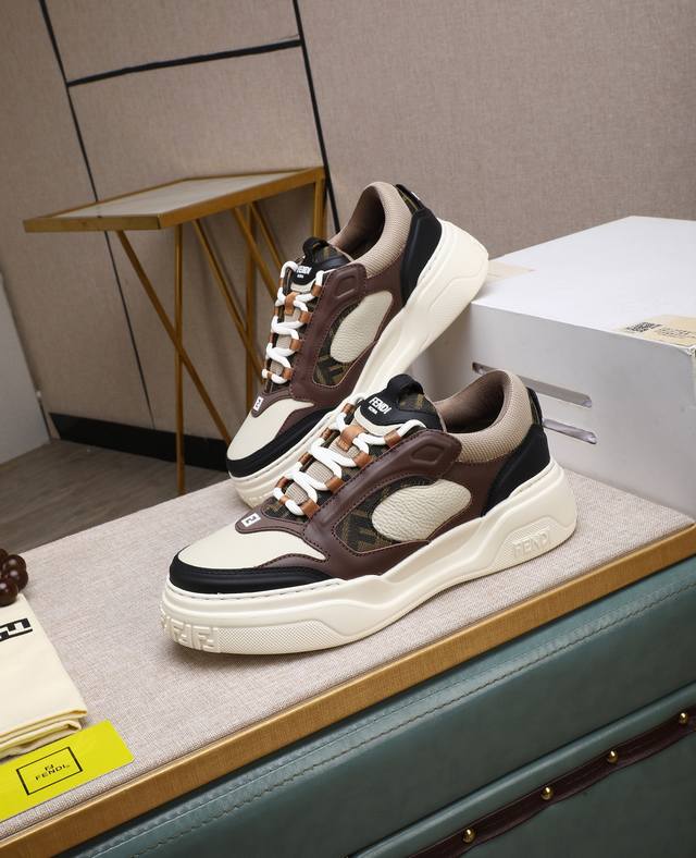 Factory Price P Fendi - High-end quality original casual sports shoes - Upper: N