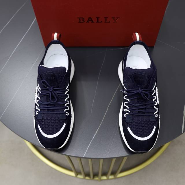 Factory Price: Bally Men's New Leather Casual Sneakers! These sneakers are made Factory Price: Bally Men's New Leather Casual Sneakers! These sneakers are made