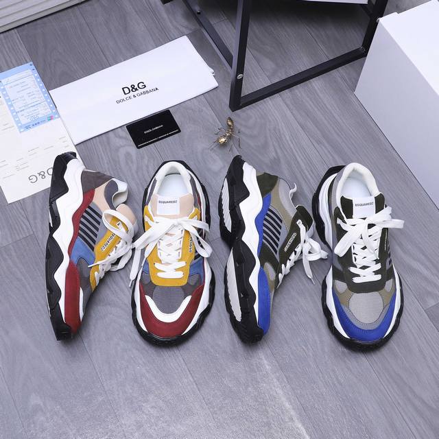 Product Trademark: Dsquared2 Casual Men's Shoes True to Size: 38-46 Material: Se