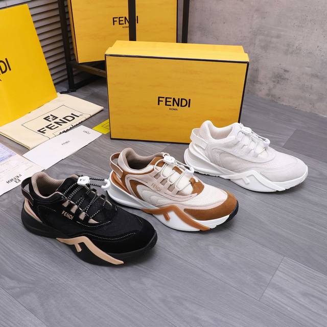 Product Trademark: Fendi Casual Shoes True to Size: 38-45 Size 45 is custom-made