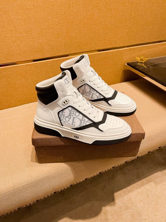Factory direct wholesale Dior men's shoes, high-end brand official website 1:1 l
