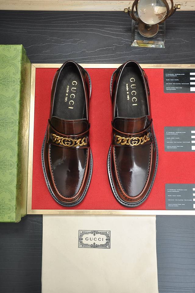 Factory Price P Gucci, Italy's top luxury men's shoe giant, presents its new all