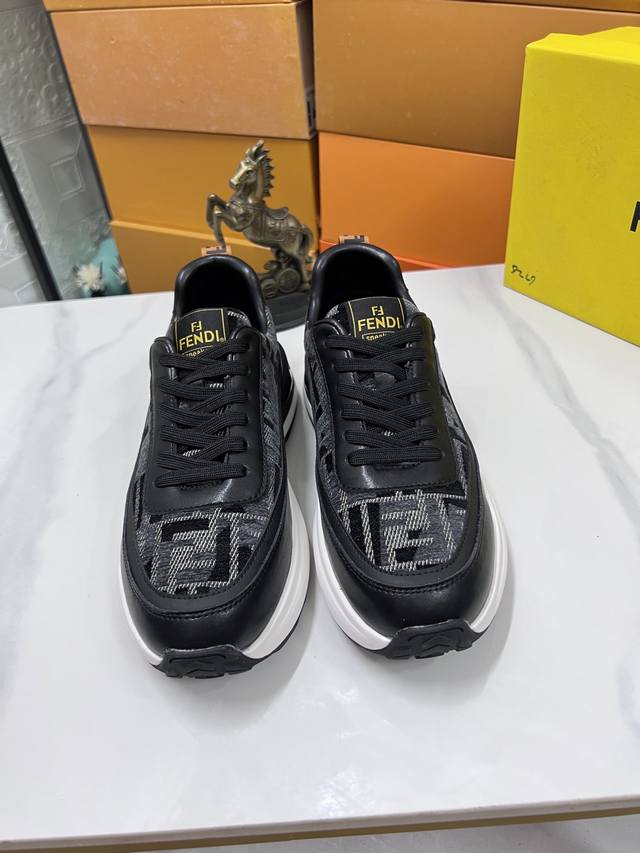 Fendi Early Spring Shoes - High-end Quality Original - Upper: High-tech Flyknit