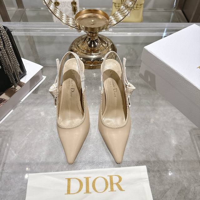 Factory direct Dior 2025 Fall/Winter runway new Bling...Bling... Crystal shoes C