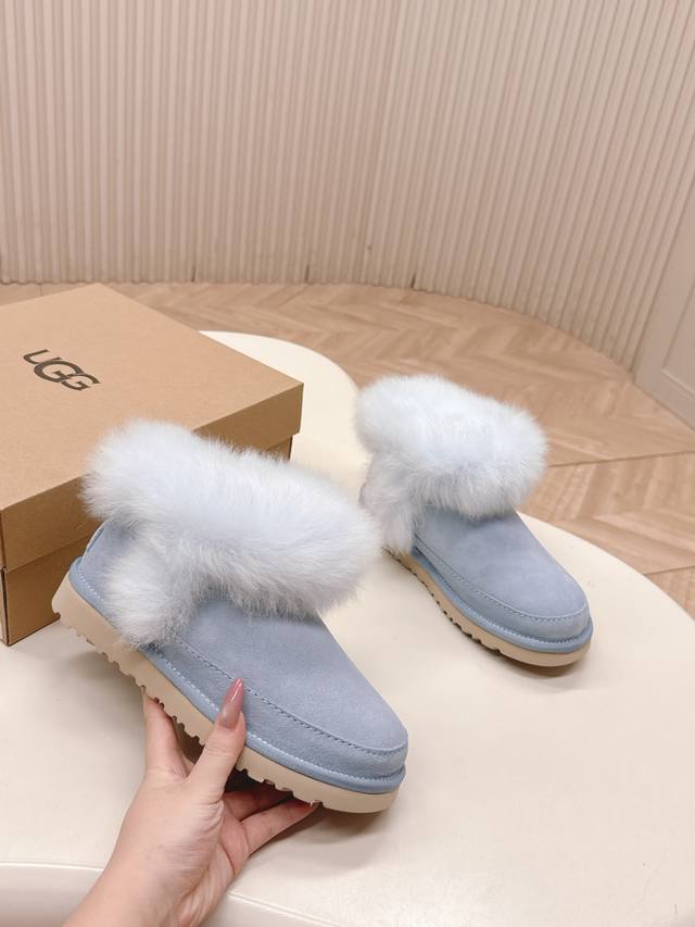 Ugg's new snow boots with long fur! This year's Ugg is so good at capturing the