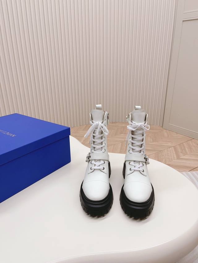 Highest version Sw~2025 Autumn/Winter New Lace-up Thick-soled Martin Boots Origi