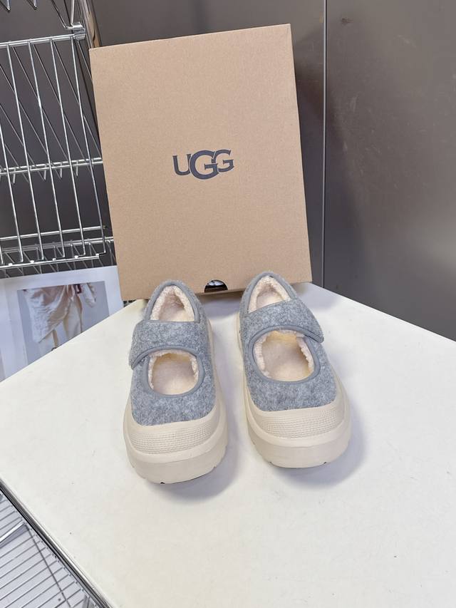 Ugg Snow Boots, Latest Autumn/Winter Thick-Soled Mary Jane Shoes, Ddd. A must-ha
