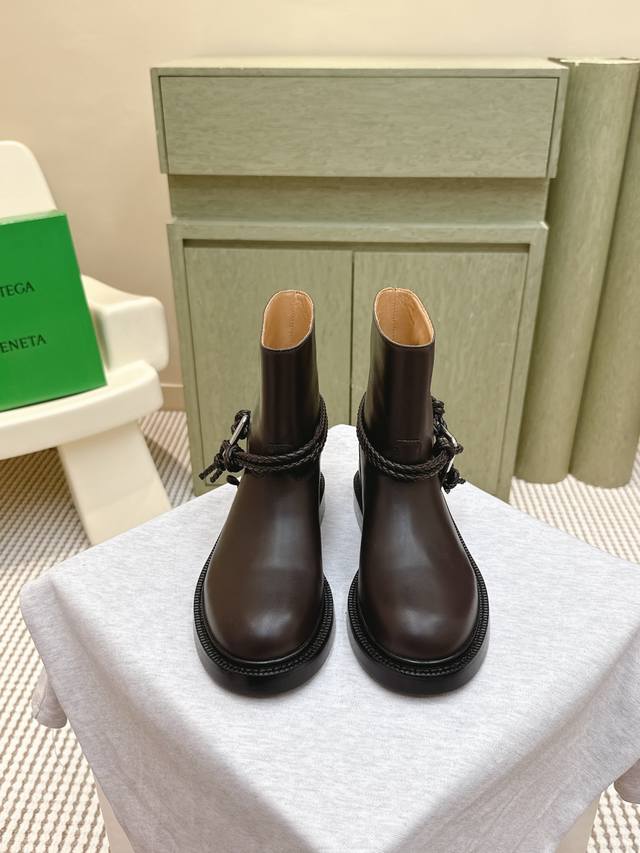High-quality reseller | 0671 Bottega Veneta slip-on trendy riding boots, short b