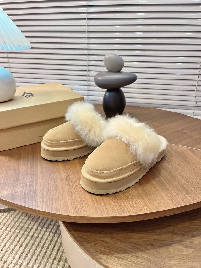 Ugg Titzcourt Autumn/Winter New Women's Casual Classic Furry Slippers Ugg's new
