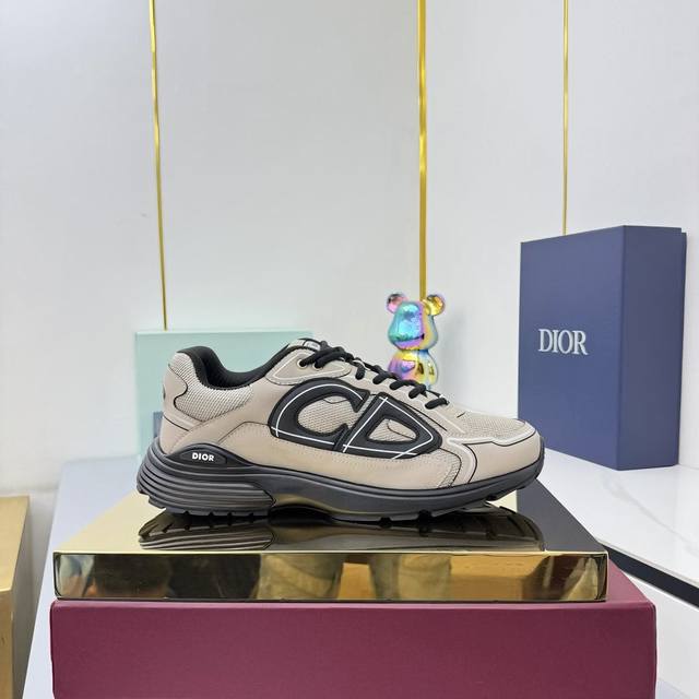 Men's +40 Top-tier Dior ankle boots, new arrival, original replica, 1:1 disassem