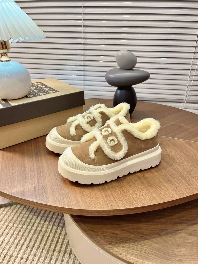 Autumn/Winter Cutie Overload! These Ugg furry shoes have me completely hooked! W