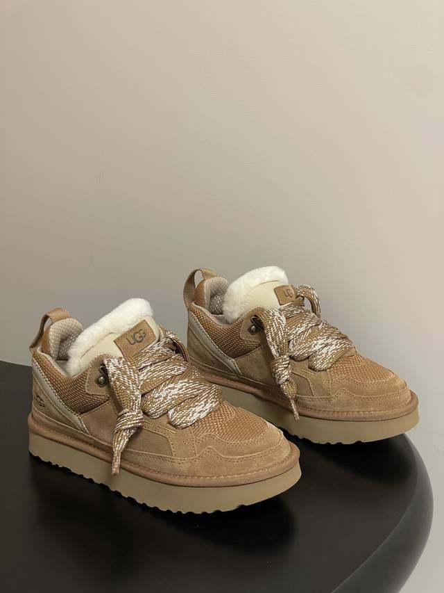 Ugg. Mel Casual Wool Snow Boots Street Style 8890 2Cm ultralight sole, cowhide m