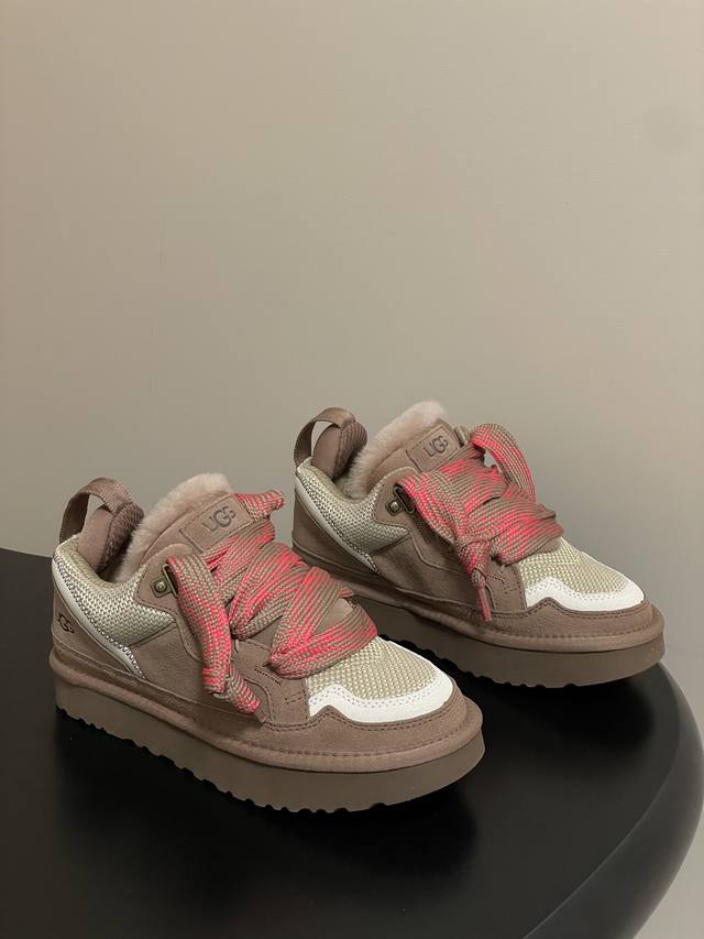 Ugg. Mel Casual Wool Snow Boots Street Style 8890 2Cm ultralight sole, cowhide m