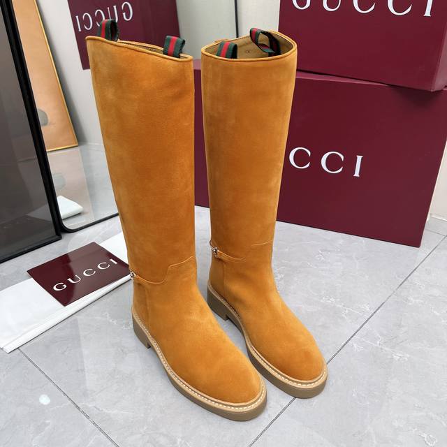 Short and Long Gucci Fall/Winter 2025 Classic Horsebit Riding Boots - Top-Tier V