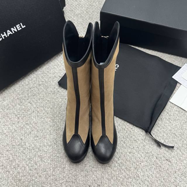 Recommended Style: Chanel 25A Fall/Winter Newest Chunky Heel Boots. A must-have