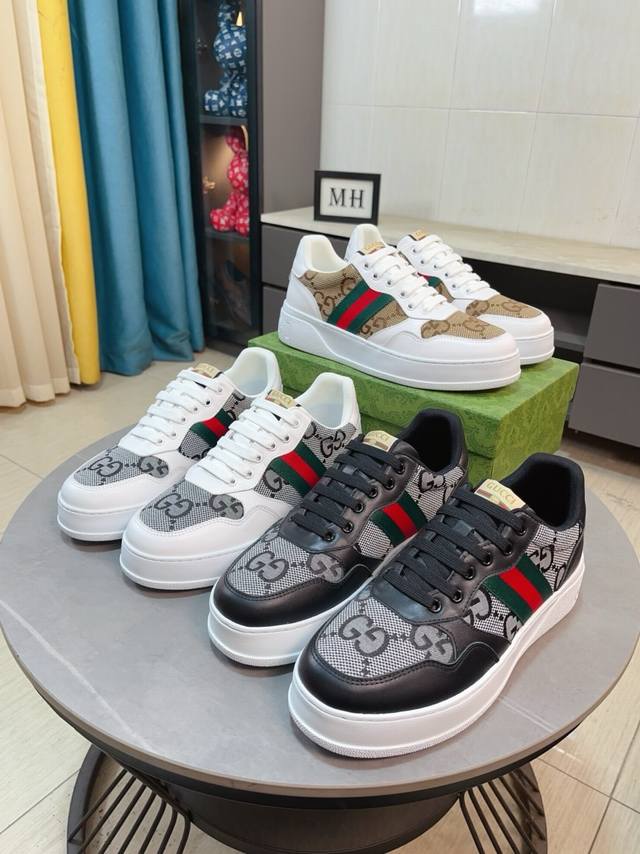 Factory direct price men's shoes, sports shoes, original Gucci new men's shoes,