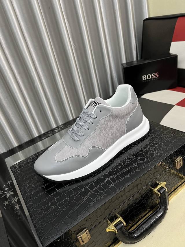 Factory direct price men's sports shoes, original quality BOOS men's casual shoe