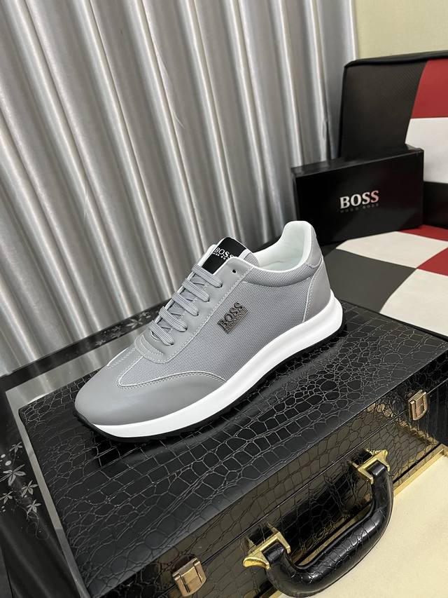 Factory direct price men's sports shoes, original quality BOOS men's casual shoe