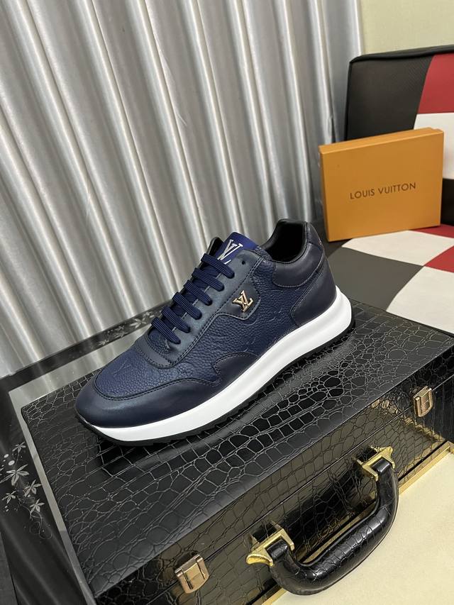 Factory direct price men's sports shoes, Louis Vuitton Lv original quality. Uniq