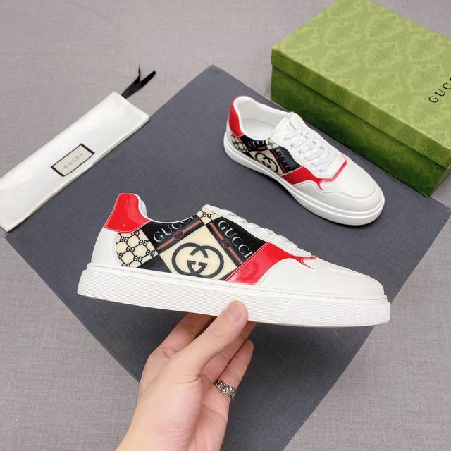 Factory direct price men's shoes, sports shoes, original Gucci men's casual shoe
