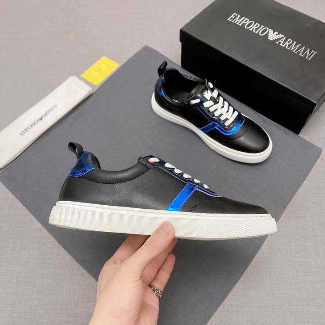 Factory direct price men's sports shoes, original Armani brand, Hong Kong top-qu