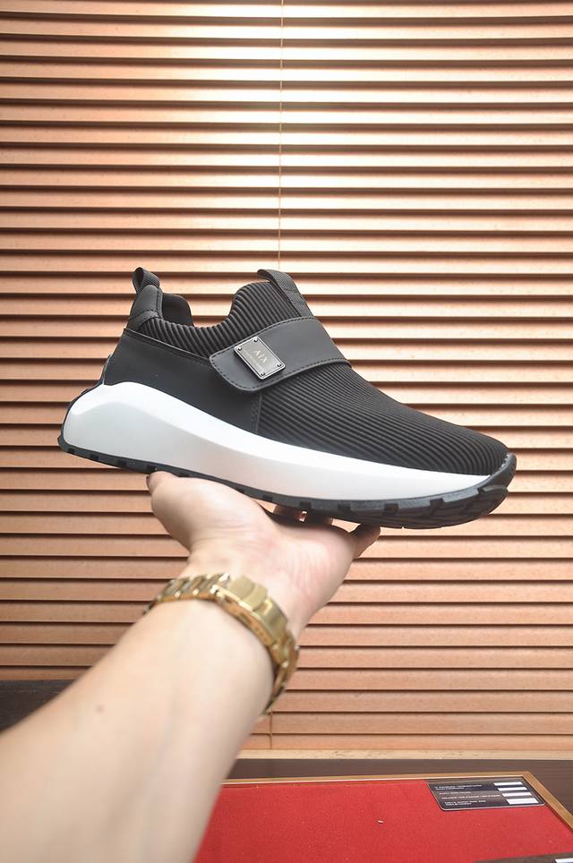 Factory direct price men's sports shoes, original Armani shoes, latest style, ca