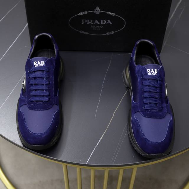 Factory direct price men's sports shoes original brand: Prada Standard size: 38-