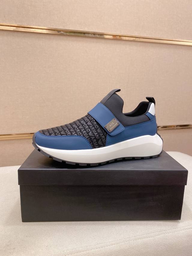 Factory direct price for men's sports shoes, original Armani Exchange latest spr