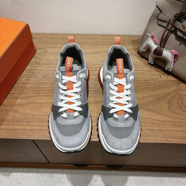 Factory direct price for men's sports shoes and athletic wear, original Hermes 2