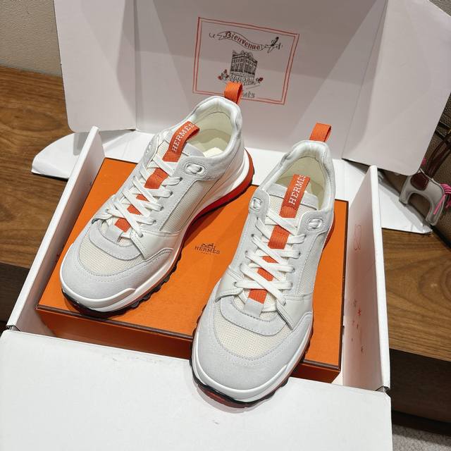 Factory direct price for men's sports shoes and athletic wear, original Hermes 2