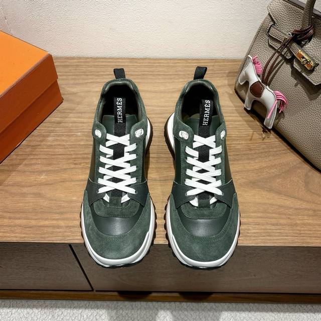 Factory direct price for men's sports shoes and athletic wear, original Hermes 2