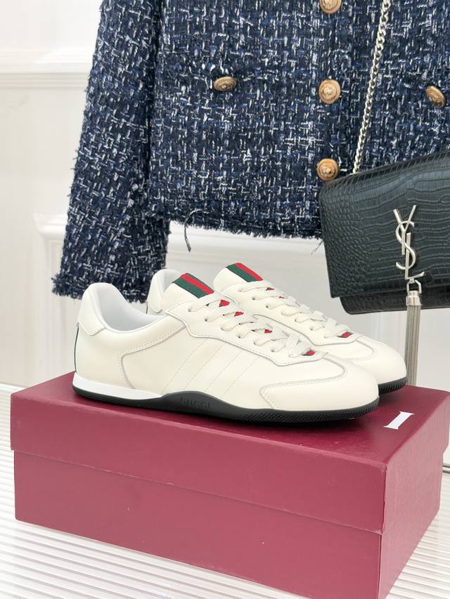 Factory Price Women's Shoes Sports Original Single Gucci 25Wf New Rainbow Webbin