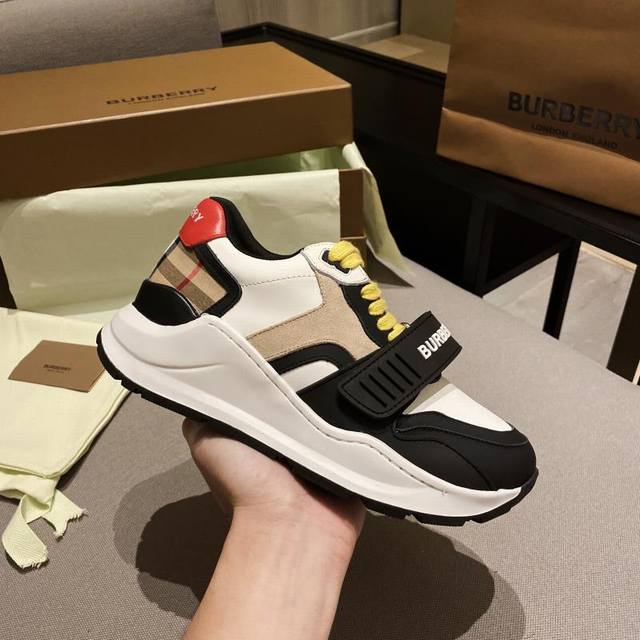 High-quality replica Burberry sneakers, newly added colors to the official store