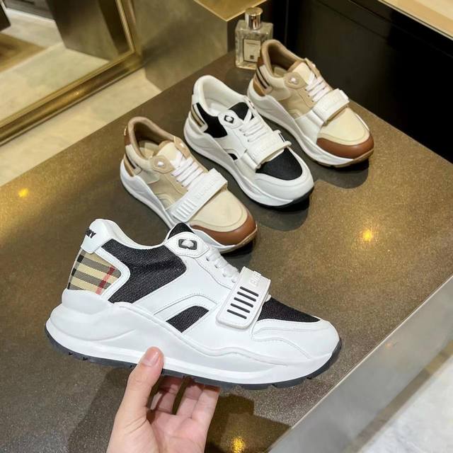 High-quality replica Burberry sneakers, newly added colors to the official store