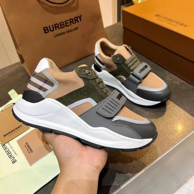 High-quality replica Burberry sneakers, newly added colors to the official store High-quality replica Burberry sneakers, newly added colors to the official store