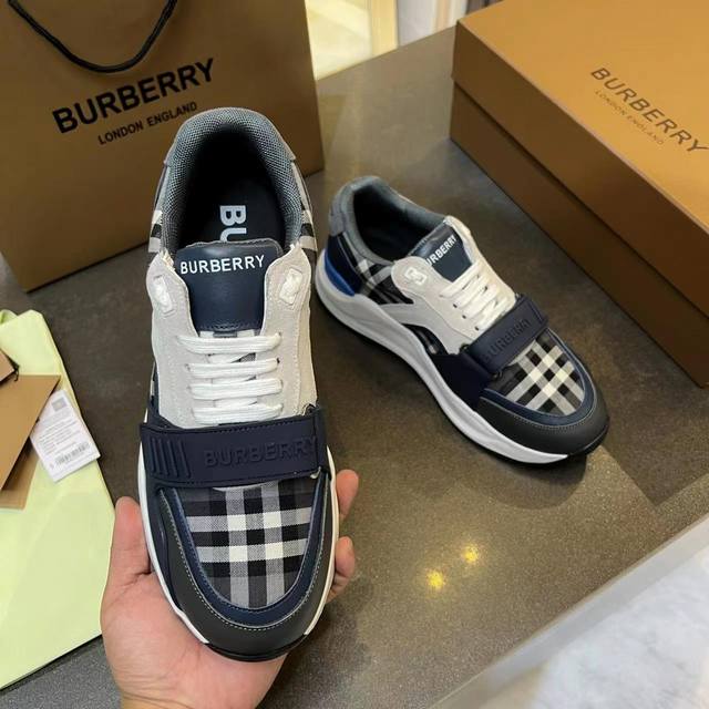 High-quality replica Burberry sneakers, newly added colors to the official store High-quality replica Burberry sneakers, newly added colors to the official store