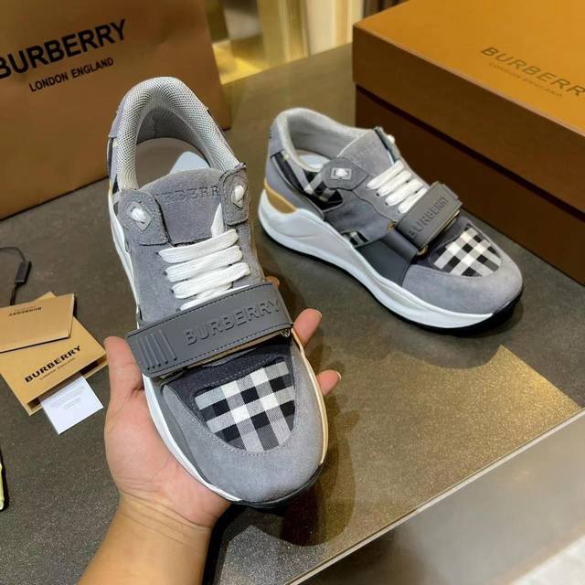 High-quality replica Burberry sneakers, newly added colors to the official store High-quality replica Burberry sneakers, newly added colors to the official store