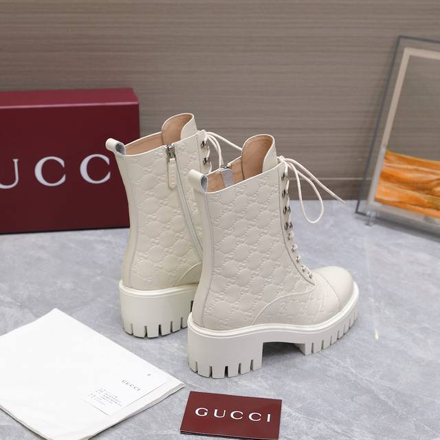 Highest version 2025 Gucci Fall/Winter Newest Mid-Heel Grooved Platform Horsebit